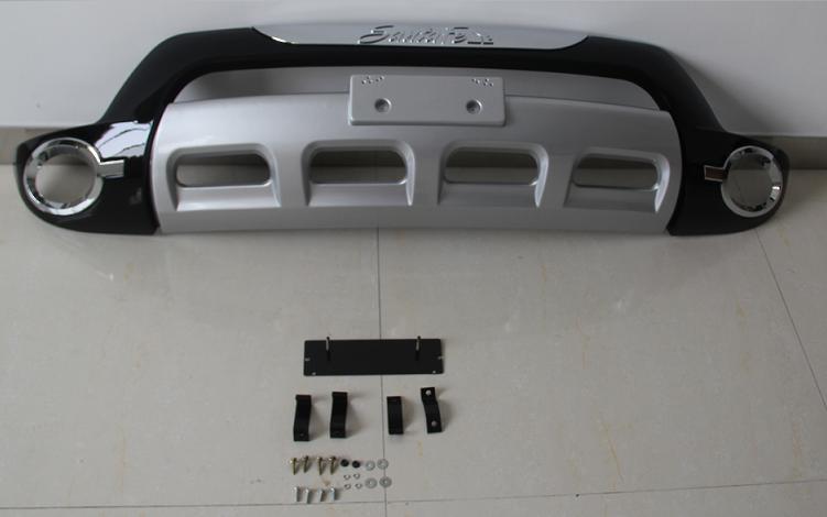 Защита переднего бампера HYUNDAI SANTA FE 2007-2009