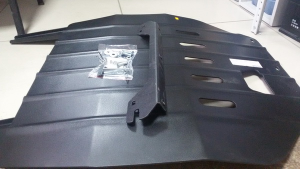 Защита картера двигателя и КПП MITSUBISHI Outlander CITROEN C-Crosser PEUGEOT 4007